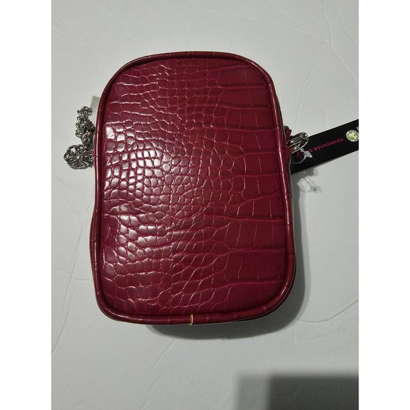No Boundries Red Phone North/South Crossbody  Bag - Picture 4 of 13